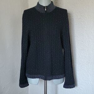 I.MAGNIN | Cashmere Beaded Sweater